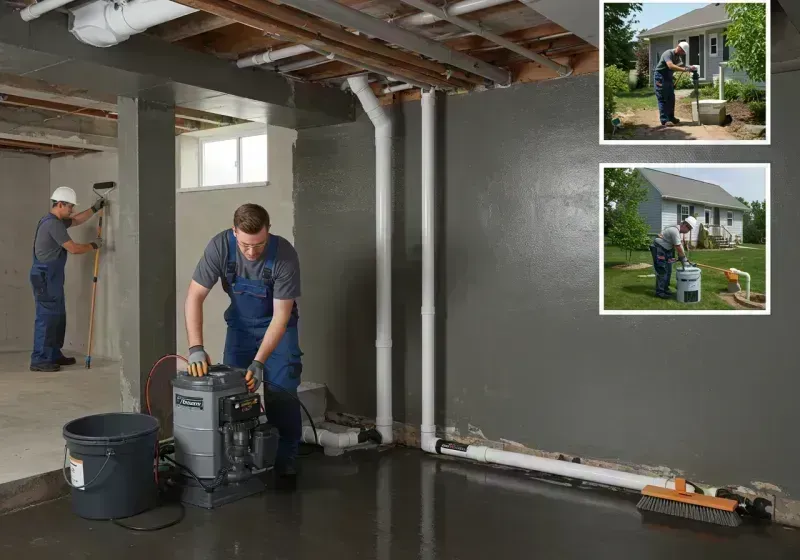 Basement Waterproofing and Flood Prevention process in Southern View, IL